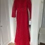 Cari's Closet Red Lace Dress Image 4