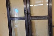 2 old pine doors
