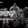Astra Militarum Ordnance Team with Bombast Field Gun 1/18 Image 2