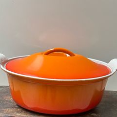 Vintage Cousance Le Creuset cast iron Dutch oven