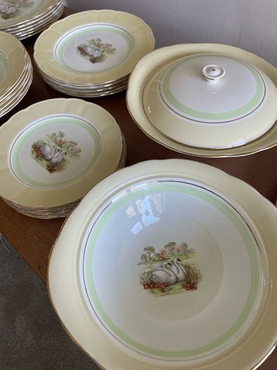 Vintage Arklow Pottery Dinner Set