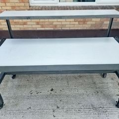 work bench on wheels.