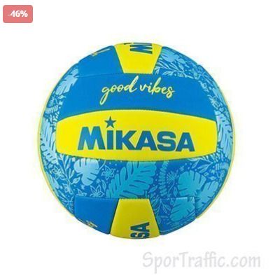MIKASA Good Vibes BV354TV-GV-YB Beach Volleyball