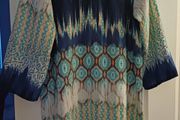 NWT J'aime La Vie Navy &amp; Pink dress/Tunic Size 16