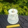 Floral china cake stand postage possible Image 4
