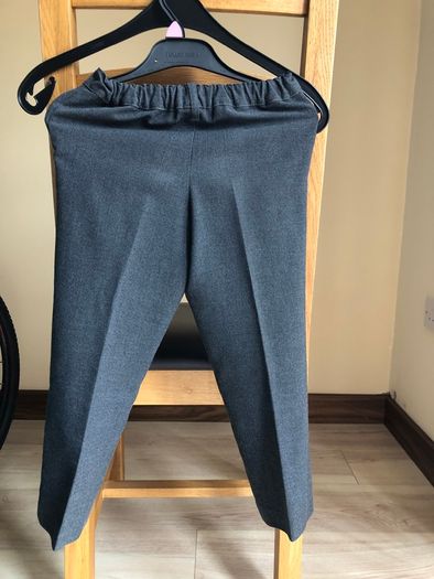 grey boys school trousers, Age 5/6 years
