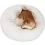 Calming Dog Bed - Washable Fluffy Plush Puppy Cat Bed with Anti-Slip Bottom 60cm Image 2