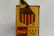 Coca Cola USA Swimming Team Olympic pin