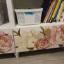 Ikea Besta tv toy storage bench with 2 drawers 120cm x 42cm x 64cm Image 3