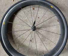 Mavic SL 50 front Wheel (Rear damaged included)