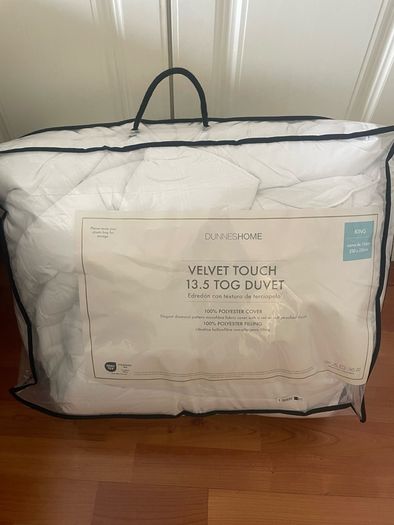Duvet King Size 13.5 Tog Unused