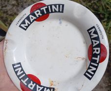 Vintage Arklow Ware Martini Ashtray