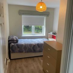 single bed - drawer - white bedside