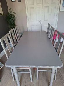 8 seater dining table and chairs