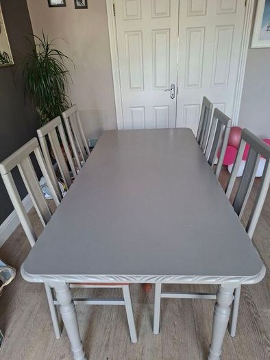 8 seater dining table and chairs