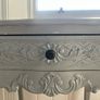 Vintage-Style Ornate Bedside Locker Image 4