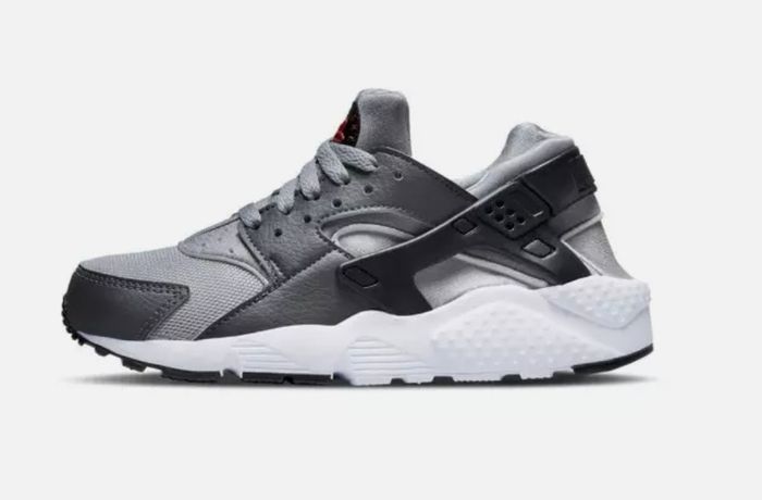 Nike Huarache Run UK5 Grey Black UK5