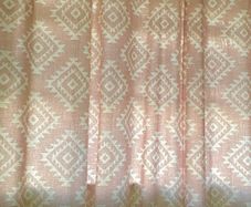 curtains.  Lovely pink curtains 90/82