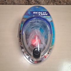 BEACH LINE snorkel full face mask breathing tube surface snorkelling Adult size BRAND NEW