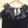 Navy Lipsy Dress Size 14 Image 2