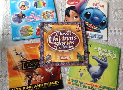 Kids CD's Stories & Songs.  Set #3