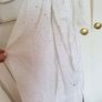 White Broderie Dressing Gown Image 2