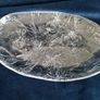 Hadeland, crystal platter , Scandinavian glass, Norway Glass platter Image 9