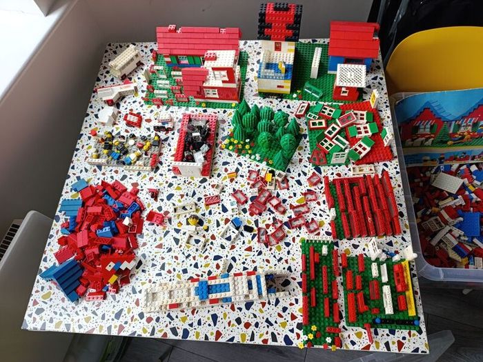 Large Vintage Lego Job Lot Bundle Bulk 70s 80s Rare