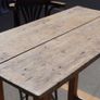 Vintage Rustic Pine Bar Table Image 3