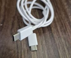 USB-C to USB-C charging and data cable,