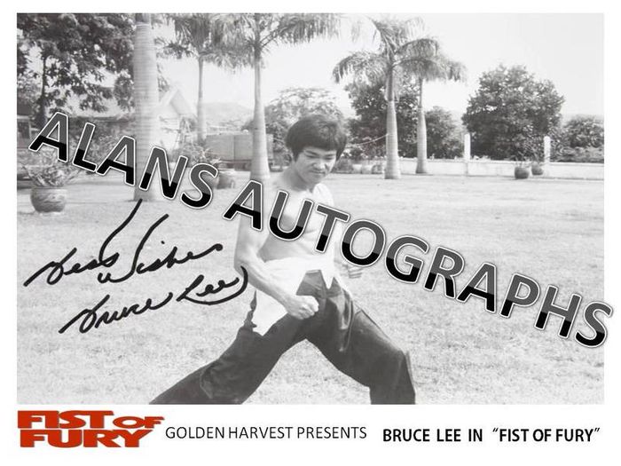 Bruce Lee Autograph