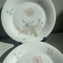 Set of six  Royal Doulton 10.7 inch dinner plates "Flirtation" pattern Image 9