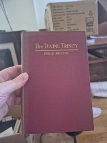 The divine Trinity by  Pohle Preuss