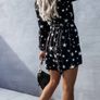 Star Print Mini Dress Image 2