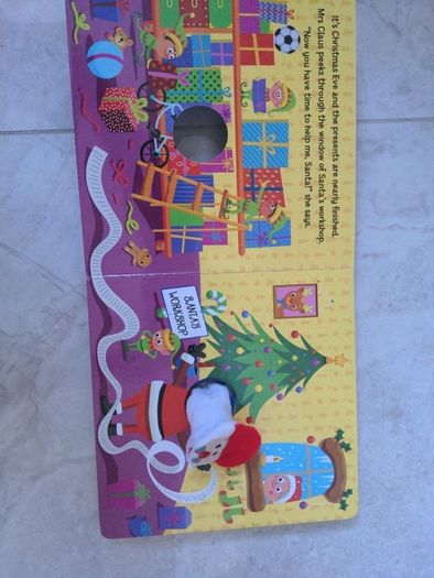 Two Christmas puppet books