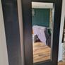 large wooden mirror Image 4