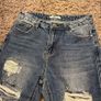 Distressed Denim Jeans Image 4