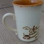 Hunting Scene Mug Horse and Hounds Hunt Vintage Ashdale Stoneware England Image 2