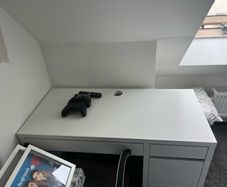 Desk and Tv stand