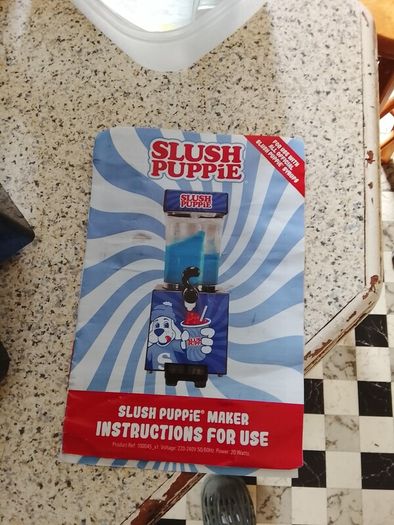 slush puppie only used wonce, in solid Condition