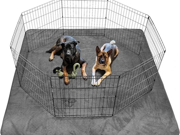 Dog Pee Pad Washable-Extra Large 125x168 cm Instant Absorb Training Pads Non-Slip Pet Playpen Mat Waterproof Reusable Floor Mat for Puppy/Senior Dog Whelping Incontinence Housebreaking