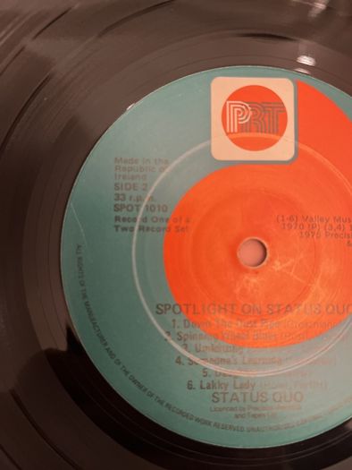 Status Quo. - Spotlight on Status Quo - 2LP Irish Pressing