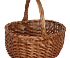 small wicker basket
