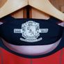 West Bromwich Albion Football Shirt, 09/10. Long Sleeve. Vintage 2009-10. Size M Medium. genuine Umbro WBA away Jersey Red stripe football shirt top baggies premiership. Image 4
