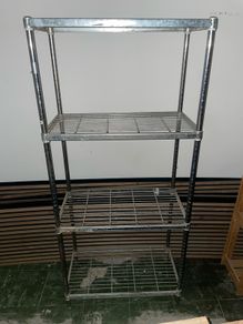 Metal 4 Tier Shelf Heavy Duty