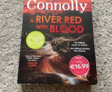 John Connolly A rivet red with Blood signed