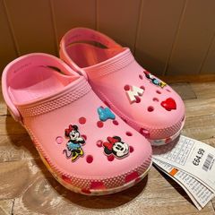 Disney Crocs Minnie clogs sandals girls size C12
