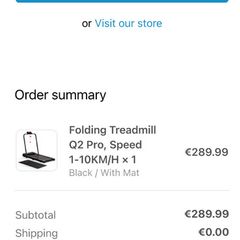 Folding Treadmill