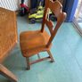 Vintage wooden Table and chairs Image 3