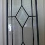 Antique Stunning  Leaded Stained Glass Window Art 39" x 9,5" Image 2